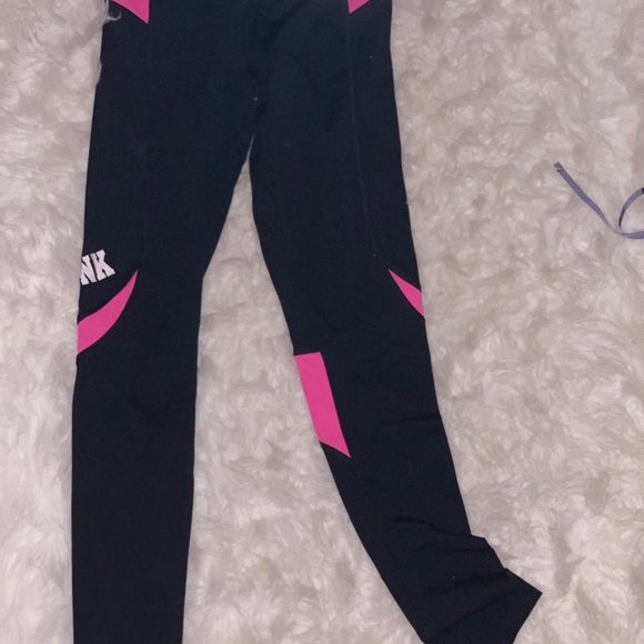 VICTORIA SECRET PINK LEGGINGS - Picture 2 of 2